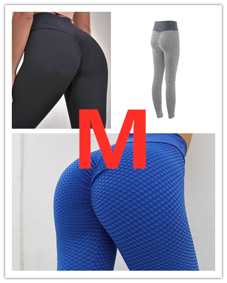 Sculpt & Define: Seamless Plaid Leggings with High Waist Control