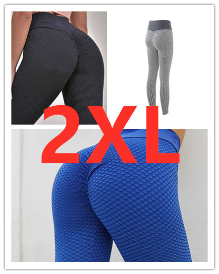 Sculpt & Define: Seamless Plaid Leggings with High Waist Control