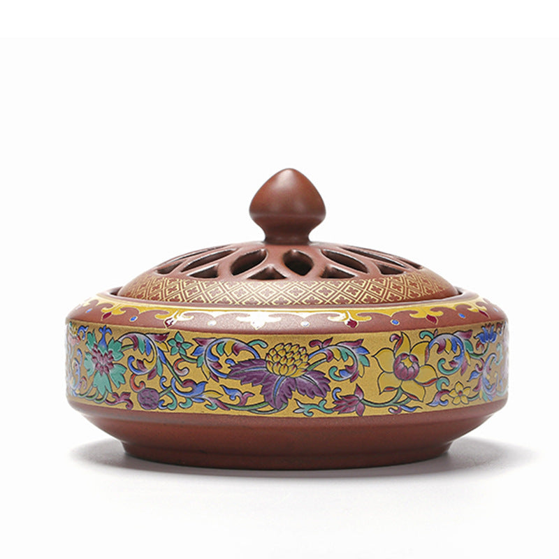 Handcrafted Ceramic Cloisonné Incense Burner: A Timeless Classic from Dehua