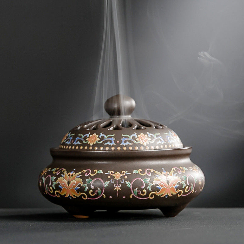 Handcrafted Ceramic Cloisonné Incense Burner: A Timeless Classic from Dehua