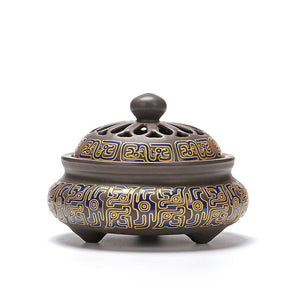 Handcrafted Ceramic Cloisonné Incense Burner: A Timeless Classic from Dehua