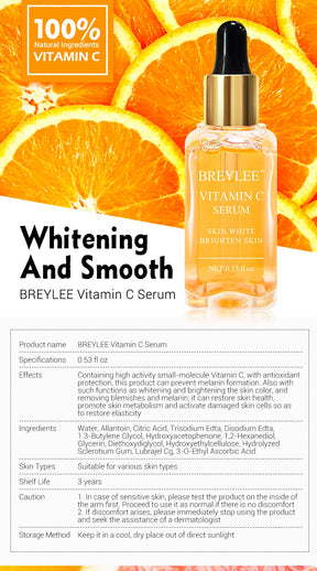 Radiant Glow Vitamin C Whitening Serum: Illuminate Your True Beauty