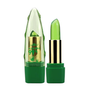 Aloe Vera Magic: Color-Changing Lipstick Gloss - Your Exclusive Shade, Direct from Eastern Herbal Mastery