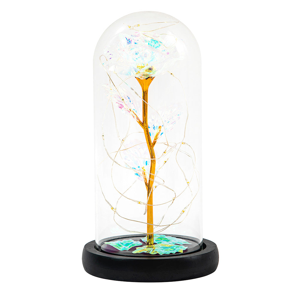 Ethereal Handmade Rose Night Light - A Magical Bouquet for Special Moments