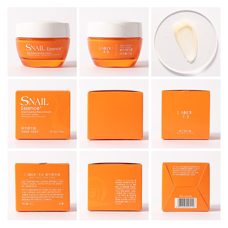 Lacco Snail Essence Cream: Timeless Beauty Renewed in a Luxurious Moisturizing Lotion