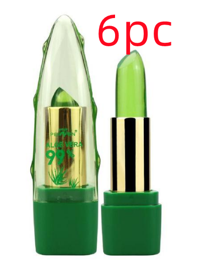 Aloe Vera Magic: Color-Changing Lipstick Gloss - Your Exclusive Shade, Direct from Eastern Herbal Mastery