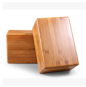 Bamboo Yoga Block for Better Balance and Flexibility