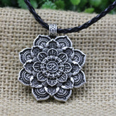 Yoga Mandala Necklace: Embrace Serenity and Harmony with our Sacred Pendant