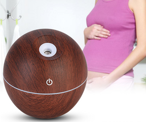 USB Aroma Essential Oil Ultrasonic Cold Steam Diffuser Air Humidifier with LED Night Light