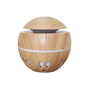 USB Aroma Essential Oil Ultrasonic Cold Steam Diffuser Air Humidifier with LED Night Light