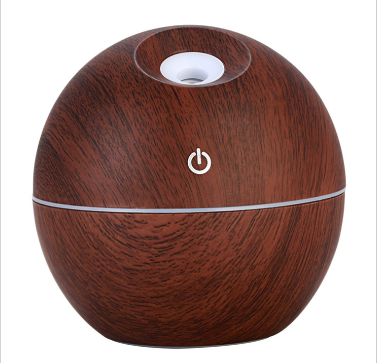 USB Aroma Essential Oil Ultrasonic Cold Steam Diffuser Air Humidifier with LED Night Light