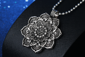 Yoga Mandala Necklace: Embrace Serenity and Harmony with our Sacred Pendant