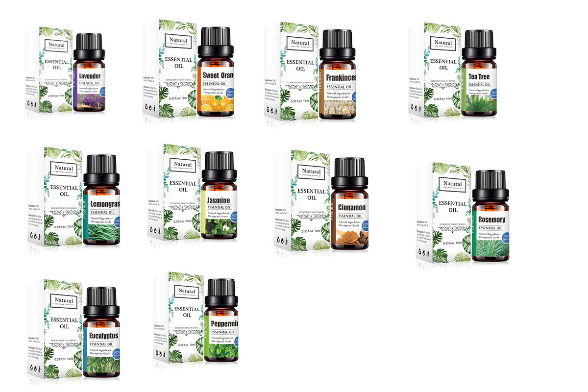 Experience the Power of Nature with Our 100% Natural Therapeutic Grade Essential Oils - Choose from 40+ Scents!