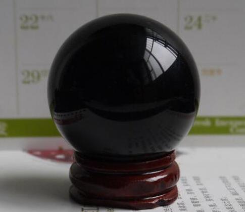 Experience the Mystical Powers of Obsidian Crystal Ball: Elevate Your Meditation and Energy with Our Premium Quality Crystal Ball